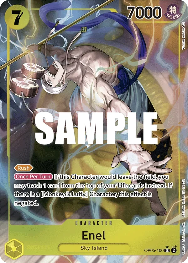 Enel 「OP05-100」 — Awakening of the New Era aa「EN」