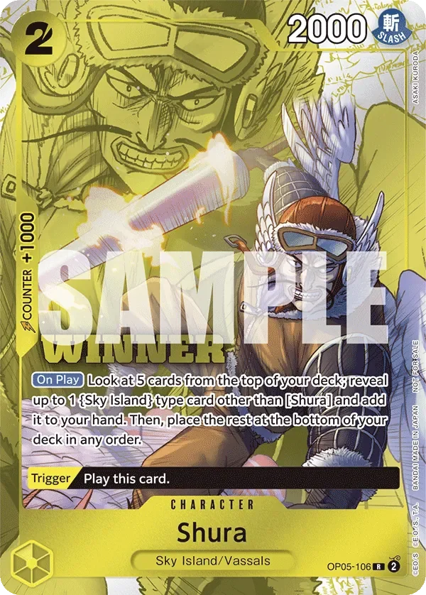 Shura 「OP05-106」 — Tournament Pack Vol.7 fa「EN」