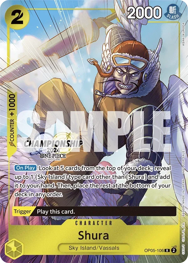 Shura 「OP05-106」 — Championship 2024 Celebration Pack「EN」