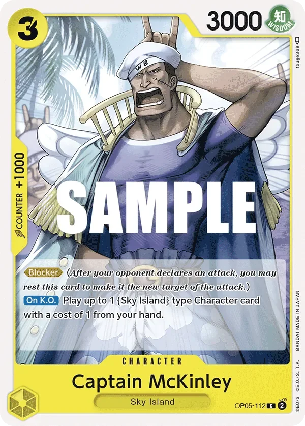 Captain McKinley 「OP05-112」「EN」