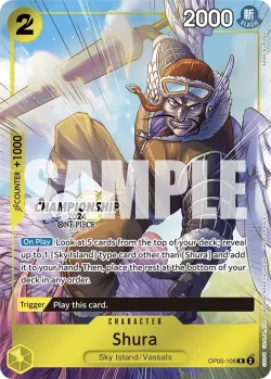Shura 「OP05-106」 — Championship 2024 Celebration Pack「EN」