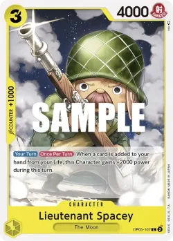 Lieutenant Spacey 「OP05-107」「EN」
