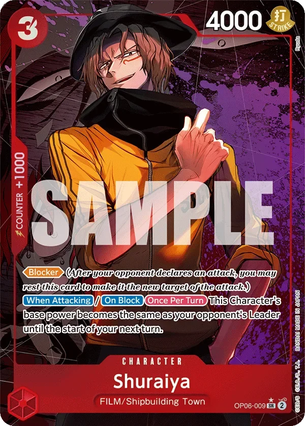 Shuraiya 「OP06-009」 — Wings of the Captain aa「EN」