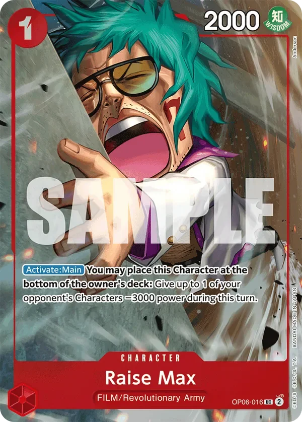 Raise Max 「OP06-016」 — Premium Card Collection -Best Selection Vol.3- aa「EN」