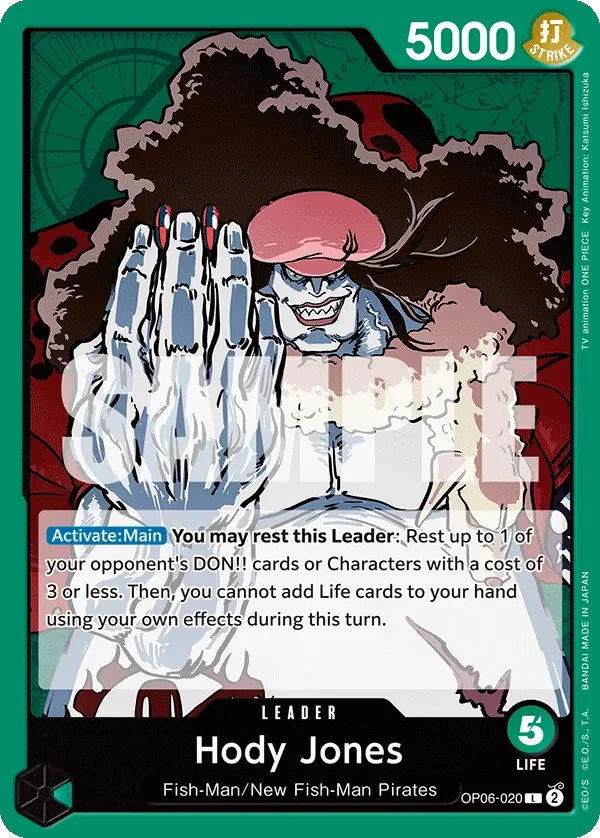 Hody Jones 「OP06-020」「EN」