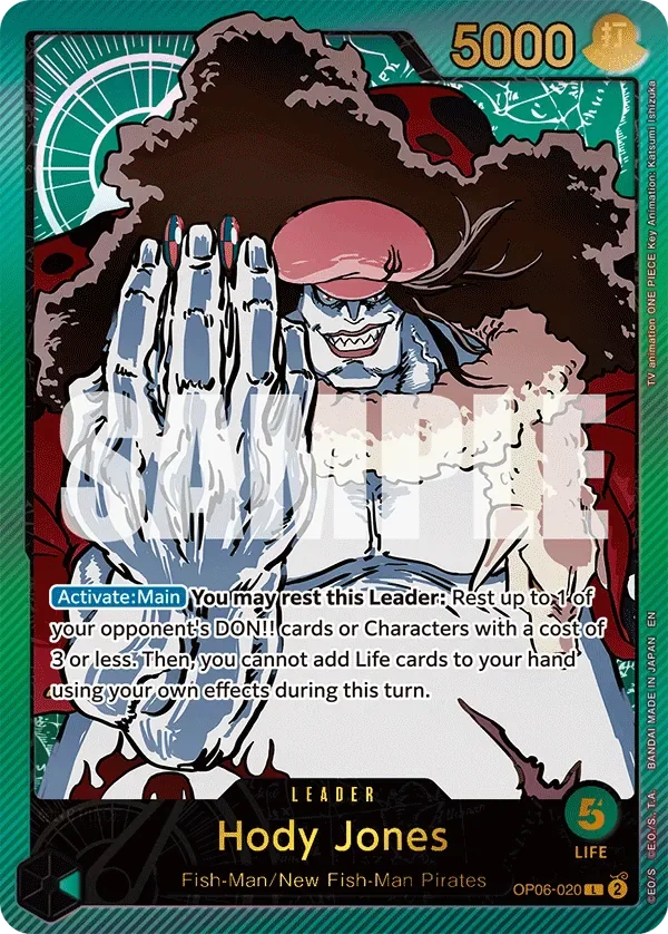 Hody Jones 「OP06-020」 — Anime 25th Collection「EN」