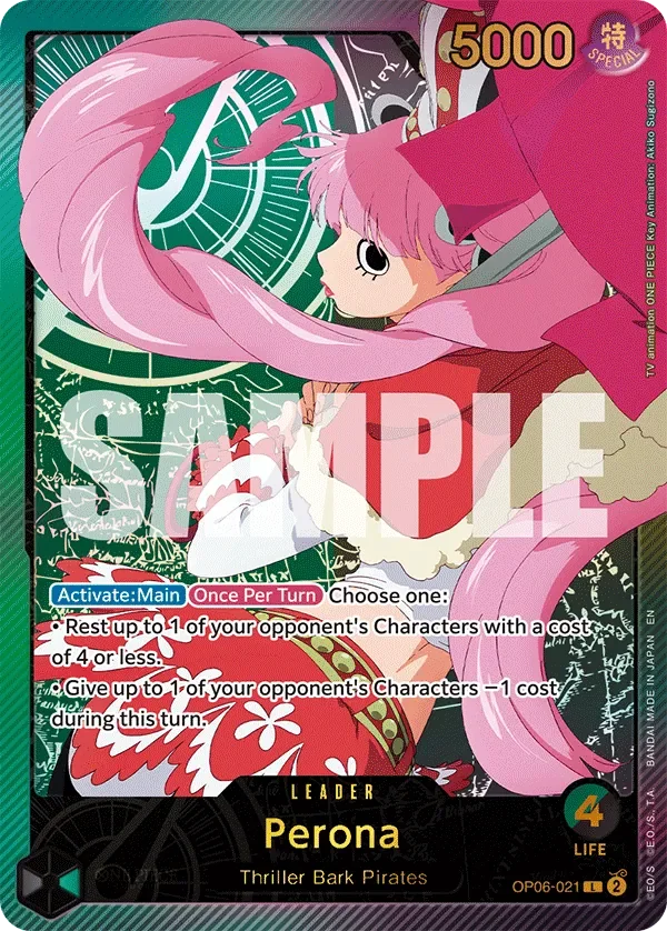 Perona 「OP06-021」 — Anime 25th Collection「EN」
