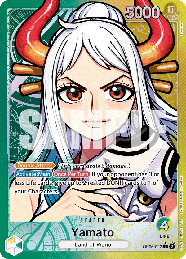 Yamato 「OP06-022」 — Wings of the Captain aa「EN」