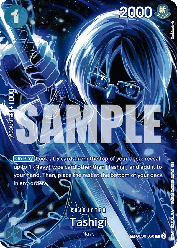 Tashigi 「OP06-050」 — Legacy of the Master「EN」