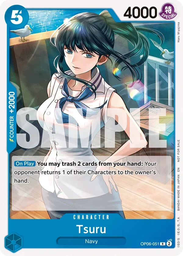 Tsuru 「OP06-051」 — Tournament Pack 2025 Vol.4「EN」