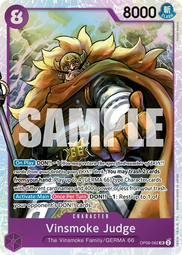 Vinsmoke Judge 「OP06-062」「EN」