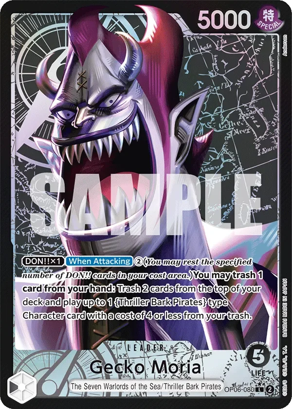 Gecko Moria 「OP06-080」 — Wings of the Captain aa「EN」
