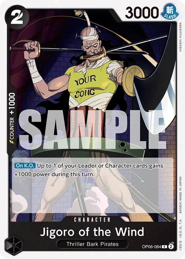 Jigoro of the Wind 「OP06-084」「EN」