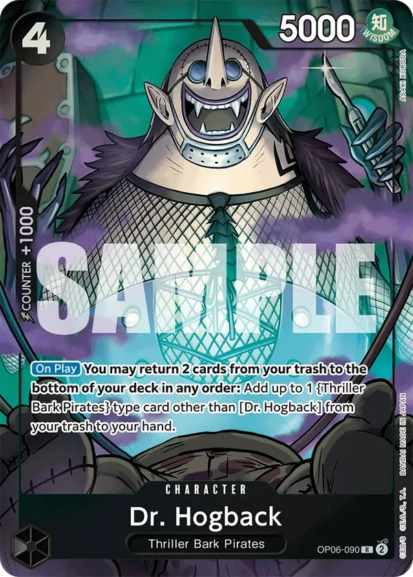 Dr. Hogback 「OP06-090」 — Premium Card Collection -Best Selection Vol.3- aa「EN」