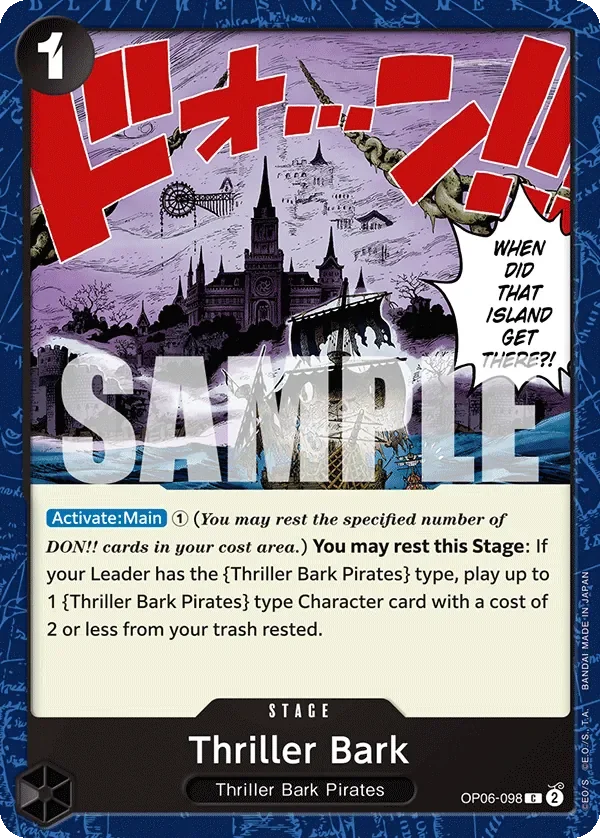 Thriller Bark 「OP06-098」「EN」