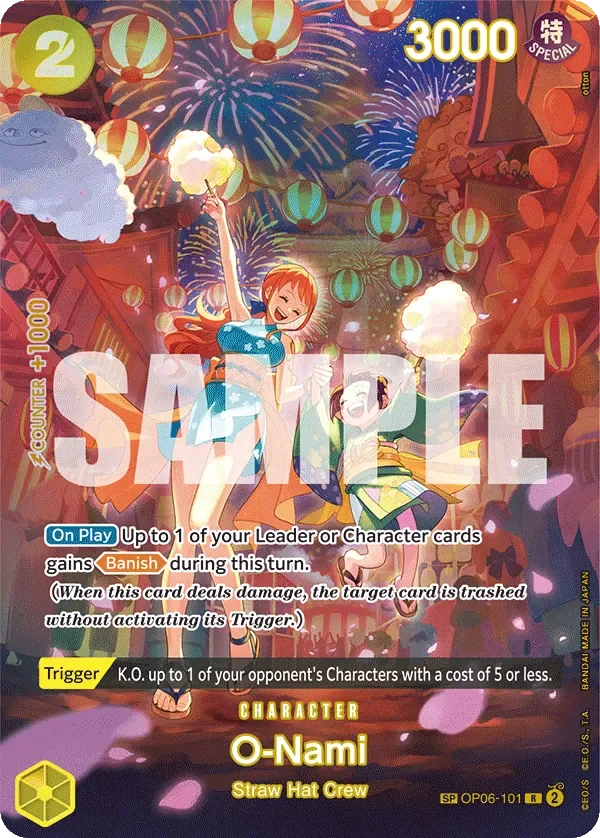 O-Nami 「OP06-101」 — 500 Years in the Future「EN」