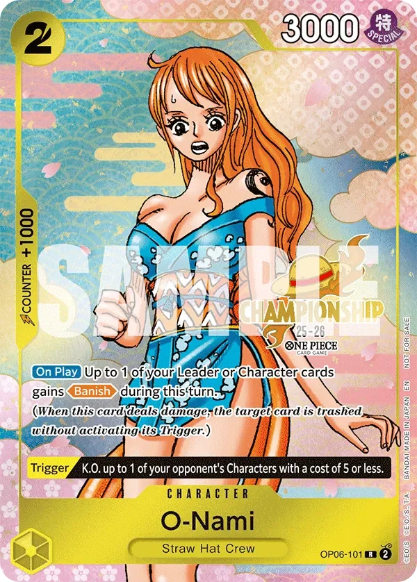 O-Nami 「OP06-101」 — CS 25–26 Event Pack「EN」