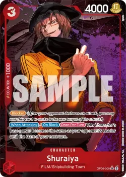 Shuraiya 「OP06-009」 — Wings of the Captain aa「EN」