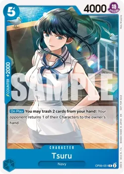 Tsuru 「OP06-051」 — Tournament Pack 2025 Vol.4「EN」