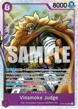 Vinsmoke Judge 「OP06-062」「EN」