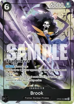 Brook 「OP06-092」 — Championship 2024 Top Players Pack「EN」