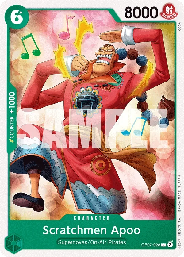 Scratchmen Apoo 「OP07-028」「EN」