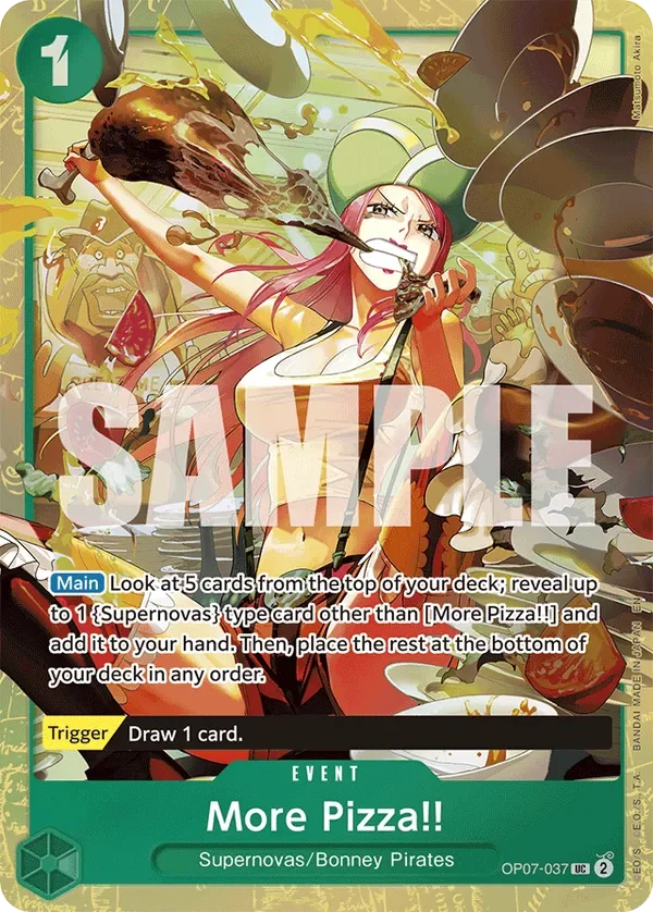 More Pizza!! 「OP07-037」 — Premium Card Collection -Best Selection Vol.4- aa「EN」