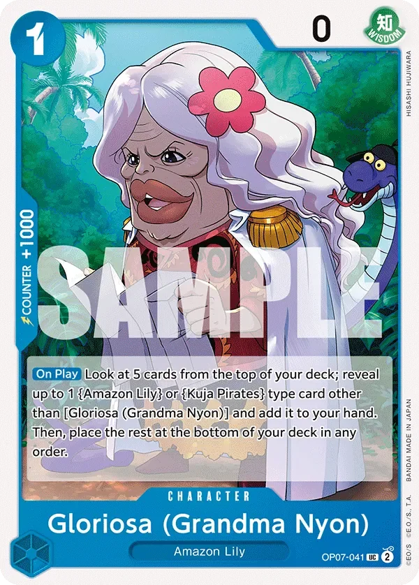 Gloriosa (Grandma Nyon) 「OP07-041」「EN」