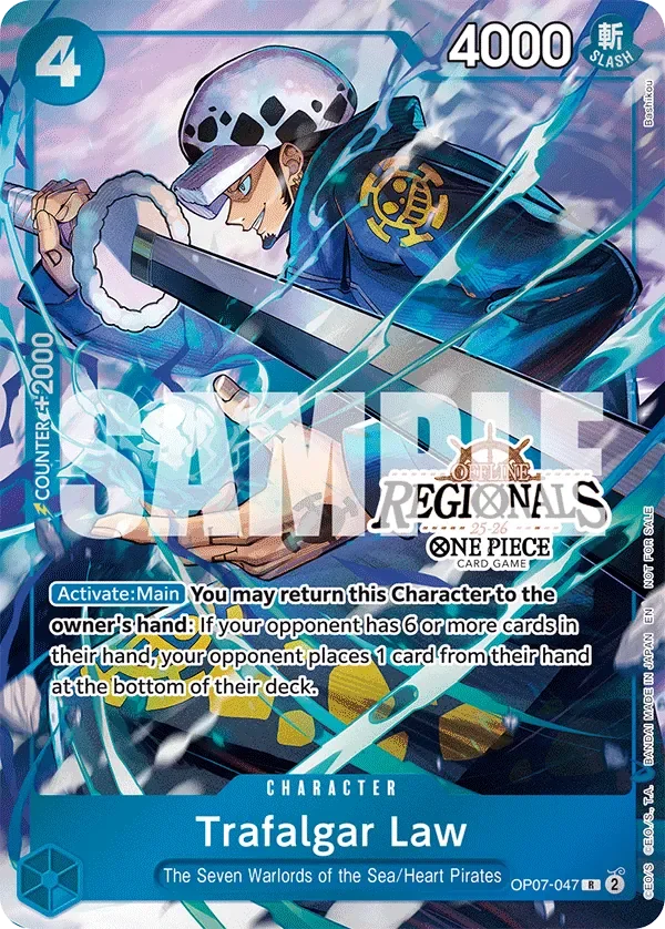 Trafalgar Law 「OP07-047」 — Regional Participation Pack 2025 Vol.2「EN」