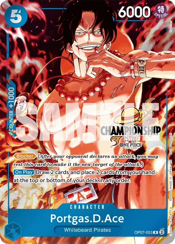 Portgas.D.Ace 「OP07-053」 — CS 25–26 Celebration Pack「EN」