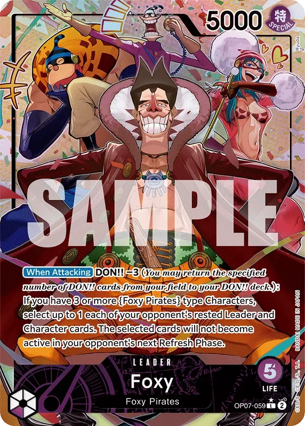 Foxy 「OP07-059」 — 500 Years in the Future aa「EN」