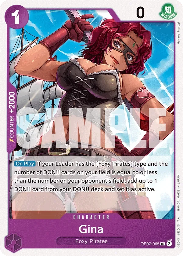 Gina 「OP07-065」「EN」