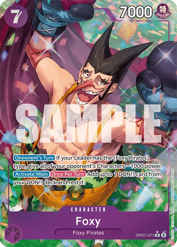 Foxy 「OP07-071」 — 500 Years in the Future aa「EN」