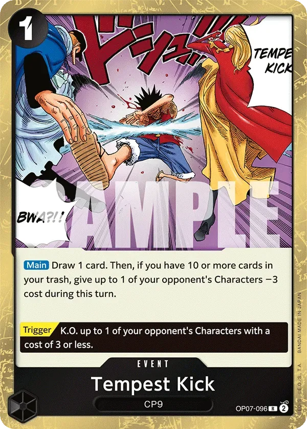 Tempest Kick 「OP07-096」「EN」