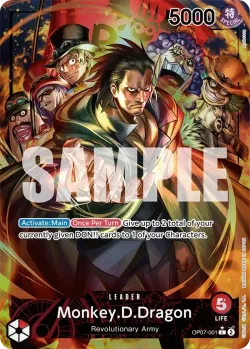Monkey.D.Dragon — 500 Years in the Future aa #OP07-001 · One Piece