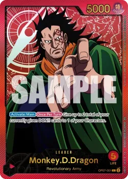 Monkey.D.Dragon — Anime 25th Collection #OP07-001 · One Piece