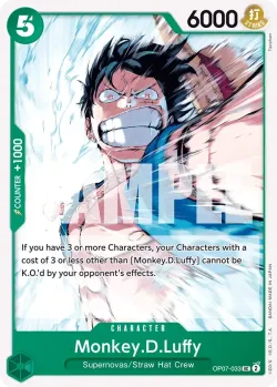 Monkey.D.Luffy 「OP07-033」「EN」