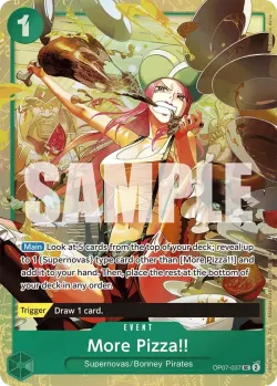 More Pizza!! 「OP07-037」 — Premium Card Collection -Best Selection Vol.4- aa「EN」