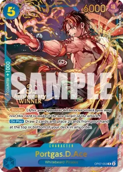 Portgas.D.Ace 「OP07-053」 — Prize Cards「EN」