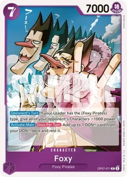 Foxy 「OP07-071」「EN」