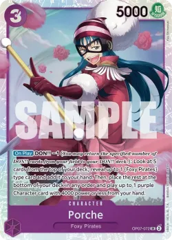 Porche 「OP07-072」「EN」