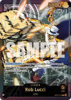 Rob Lucci 「OP07-079」 — Anime 25th Collection「EN」