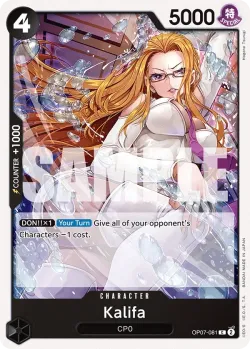 Kalifa 「OP07-081」「EN」