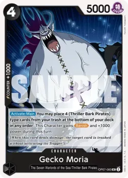 Gecko Moria 「OP07-083」「EN」