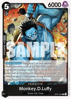 Monkey.D.Luffy 「OP07-091」「EN」