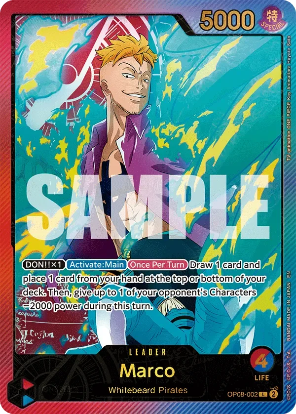 Marco 「OP08-002」 — Anime 25th Collection「EN」