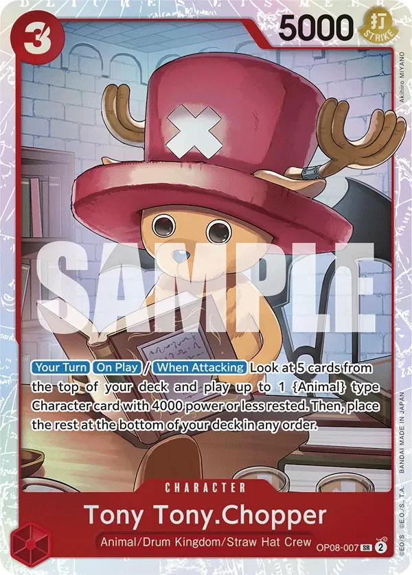 Tony Tony.Chopper 「OP08-007」「EN」