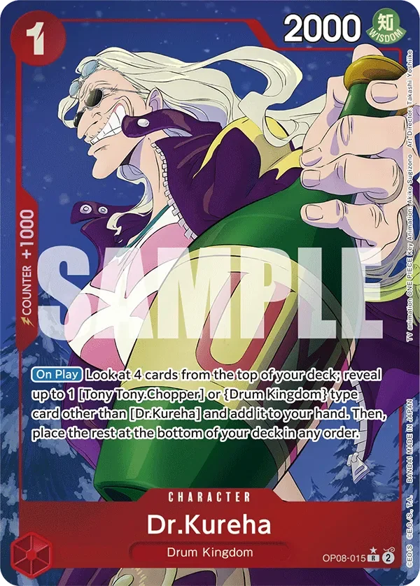 Dr.Kureha 「OP08-015」 — Two Legends aa「EN」