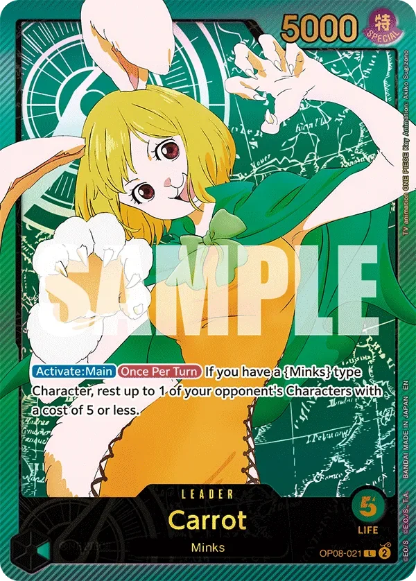 Carrot 「OP08-021」 — Anime 25th Collection「EN」