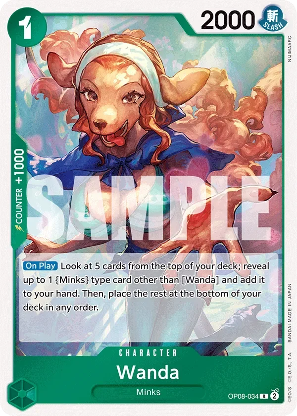 Wanda 「OP08-034」「EN」